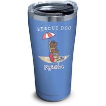Tervis Puppie Love Rescue Dog 20 oz. Stainless Steel Tumbler W/Lid Beach Tumbler - £12.77 GBP
