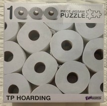 Toilet Paper Hoarding Jigsaw Puzzle 1000 Pieces 27&quot; x 19&quot; By Funwares Ne... - $13.94
