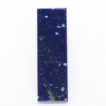 28.35 Cts Natural Lapis Lazuli Cabochon Loose Gemstones Jewelry  (44mm x 14mm) - £8.27 GBP