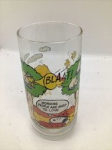 Camp Snoopy Drinking Glass Vintage McDonalds Collection Peanuts 1965 - £9.32 GBP