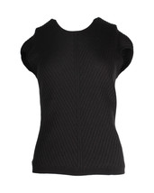 Loro Piana Rohe Asymmetric Sleeveless Rib-Knit Top In Cashmere Women Bl Size 40 - $261.25