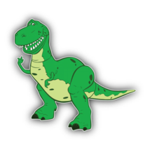 Toy Story Cartoon Rex Sticker Vinyl Decal Waterproof Laptop Car Phone - $4.50+
