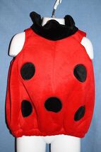 Ladybug 24 Months Toddler Halloween Costume Red Black 1-Piece Walmart Kids - $10.40