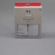 Hunter Boot Welly Insert Fleece Sock New In Box Womens Medium Shoe Size 5 - 7 - £29.56 GBP