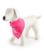 allbrand365 designer Dog Bandana Scarf Wrap,Molten Pink,Small/Medium - £13.95 GBP