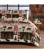 New Lodge Outdoors Bear Queen Quilt Set - SALE - $62.00