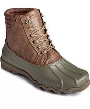 NEW Sperry Top Sider Men’s Size Avenue Duck Boot Tan/Olive STS 23429 NIB - £31.39 GBP