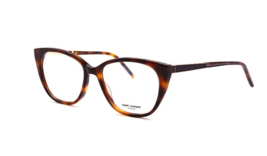 NEW SAINT LAURENT PARIS SL M72  HAVANA GOLD AUTHENTIC EYEGLASSES FRAME R... - £168.06 GBP