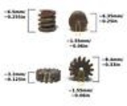 6pc 4WD Customs 4 Wheel Drive Ho Slot Car Chassis Worm & Axle Gears Parts US-1? - $8.99