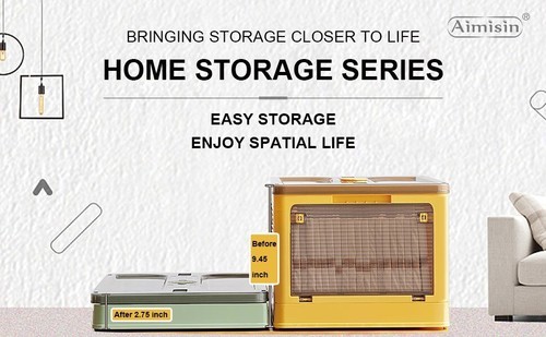 Stylish 8-Pack 13x13 Fabric Storage Bins with Handles for Home Décor & Storage Item image 12