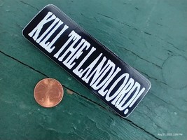 Small Hand made Decal sticker KILL THE LANDLORD - £4.68 GBP