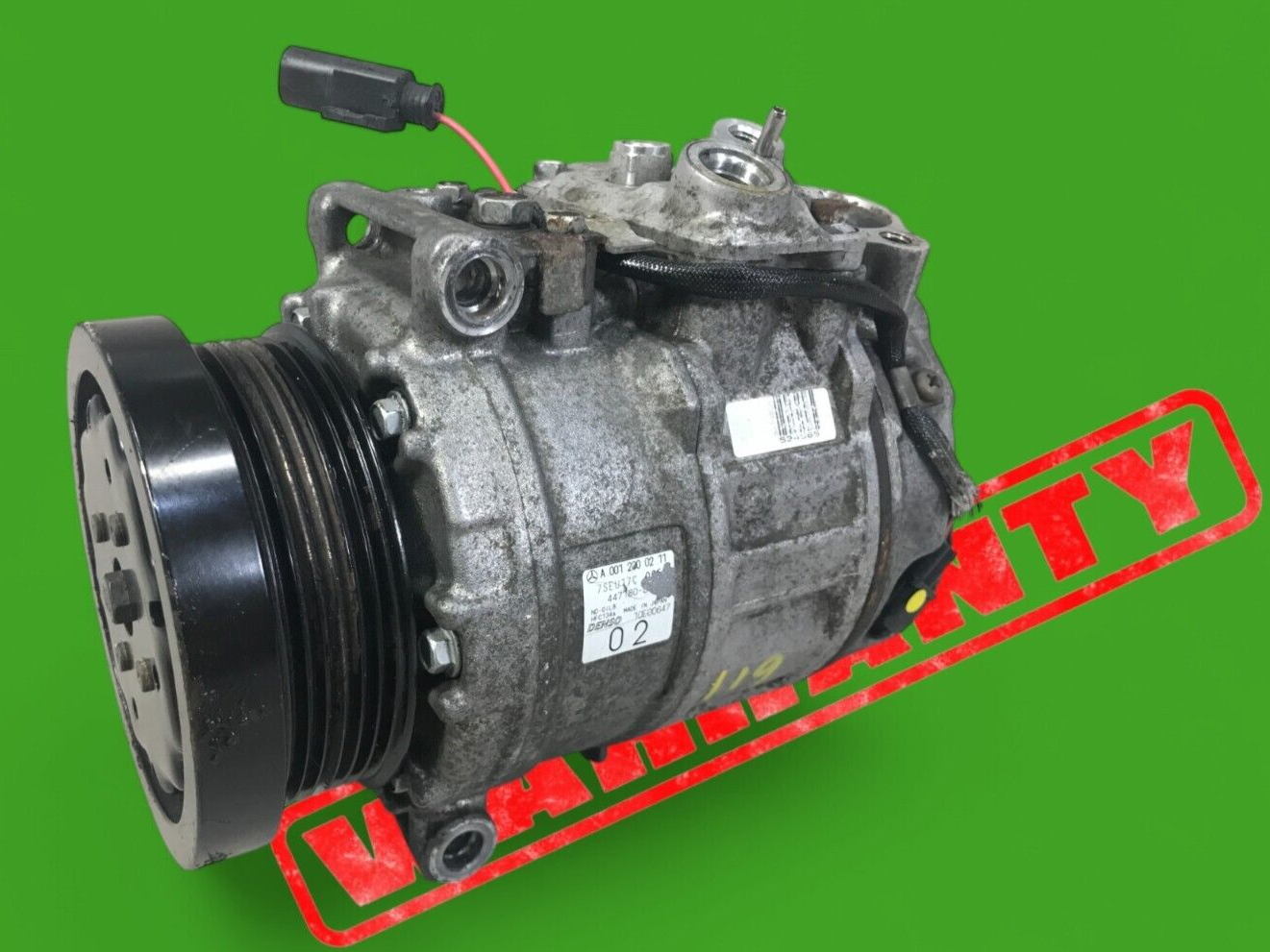 03-06 Mercedes R230 SL500 AC A/C Air Conditioning Compressor Pump 001230... - $149.00