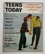 VTG Teens Today Magazine January 1960 Ray Solowinski First Date No Label - £15.16 GBP