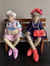 Diana Manning Limited Edition Shelf Sitters Old Lady BFF’s Vtg 1970’s - £38.01 GBP