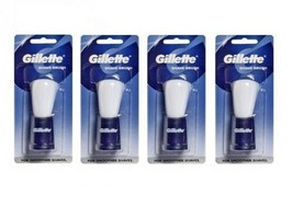 Gillette Shaving Brush (pack of 4) free shipping world - £12.06 GBP