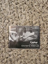 Epiphone Guitar Owners Manual- Tune/Intonation - $14.99