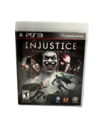 Injustice: Gods Among Us (Sony PlayStation 3, 2013) PS3 GAME DISC &amp; CASE... - £11.65 GBP