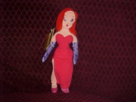 10&quot; Jessica Rabbit Bean Bag Plush Toy With Tags From The Disney Store - $1,854.77 MXN