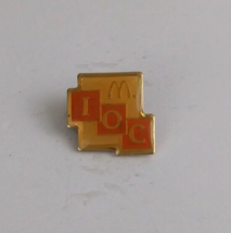 McDonald&#39;s IOC McDonald&#39;s Employee Lapel Hat Pin - $7.28