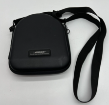 OEM Bose QC-3 On-Ear Headphones Replacement Faux Leather Zippered Case - Black - £13.95 GBP