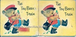 Toy Bear&#39;s Train-Maggy Larissa 1963 Pull-Toy Book Mobile - $23.74
