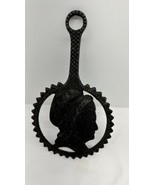 Mrs. George Washington Cast Iron Trivet 10” - $23.02 CAD