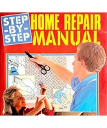 Step By Step Home Repair Manual 1990s HC Vintage DIY Complete Handbook B... - $27.86 CAD