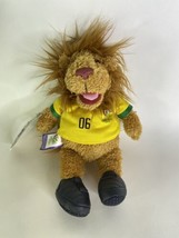 FIFA World Cup Germany 2006 Goleo VI Football Plush Mascot Toy With Tags - $34.65