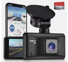 iiwey Dash Cam 4K Front with WiFi GPS and Speed, Dash Camera for Cars Ultra HD 2 - £77.07 GBP