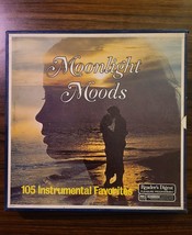 Moonlight Moods 1976 Vintage Readers Digest Box Set Vinyl LPs 105 Songs 8 LPs - £8.81 GBP
