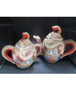 Kutani Japan 1930S Large teapot and sugar set ^^^ - $222.75