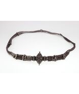 Vintage Tradicional Indio Maiden&#39;s Plata Cinturón, Boda Cinturón 28.5&quot; 2... - $34,696.95 MXN