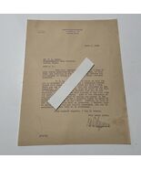 Antique Letter Kemper W. Stephenson 1935 attorney Orange Texas  - $1,085.78 MXN