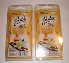 Glade Wax Melts PURE VANILLA JOY 16 Total Tarts 2 Packs - $19.57