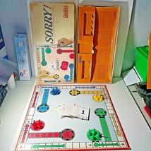 Sorry Boardgame Slide Pursuit Parker Brothers 1964 Vintage - £10.27 GBP