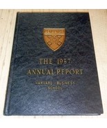 Harvard Business School, Boston, MA - 1957 Annual Report Yearbook - $29.75