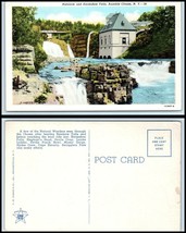 NEW YORK Postcard - Ausable Chasm, Rainbow &amp; Horseshoe Falls N13 - £3.09 GBP