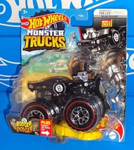Hot Wheels 2022 Monster Trucks Magic 8 Ball Rodger Dodger Black Treasure... - $20.00