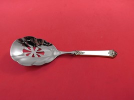 Castle Rose by Royal Crest Sterling Silver Vegetable Spoon Pierced HH WS Custom - £56.26 GBP