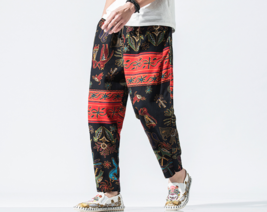 Chinese style small foot lantern nine pants - £31.97 GBP+