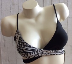 L*Space Ivory Coast Chloe Wrap Bikini Top In Black Reversible (Xs) $88 Nwt - £31.96 GBP