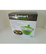 CUISINART SALAD SPINNER NEW IN BOX GREEN/WHITE SPIN DRY SALAD GREENS FRU... - $33.87 CAD