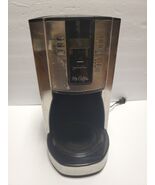 Mr. Coffee Marker 12 Cup Programmable Coffeemaker Stainless Steel (BVMC-... - $24.74