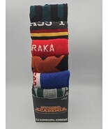 My Hero Academia Mens Themed Crew Socks 6 Pack Shoe Size 8-12 Multicolor... - $463.77 MXN