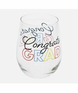 Greenbrier “Congrats GRAD” 16.8 oz Inspirational Seamless Bear/Wine Glass - $240.49 MXN