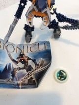 LEGO Bionicle Vahki Bordakh 8615 Blue Silver Instruction Manual - £11.74 GBP
