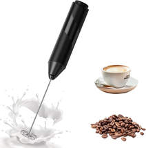 Milk Frother for Coffee, Handheld Frother Electric Whisk - £6.29 GBP