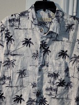 Island republic mens short sleeve hawaiian shirt - £13.23 GBP
