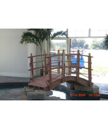 Garden Bridge Uniquely Built Red Cedar 10ft  x3 ft wide - $34,868.70 MXN