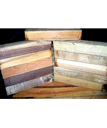 VARIOUS SPECIES TURNING BLOCKS LATHE 2&quot; X 2&quot; X 11&quot; LOT - €34,29 EUR